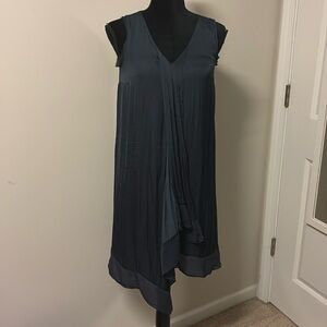 Flowy navy blue dress